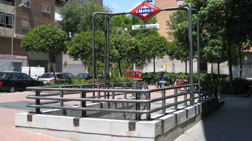 Estación de metro de Puerta del Ángel de Madrid