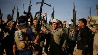 Soldados iraquíes en la batalla de Mosul