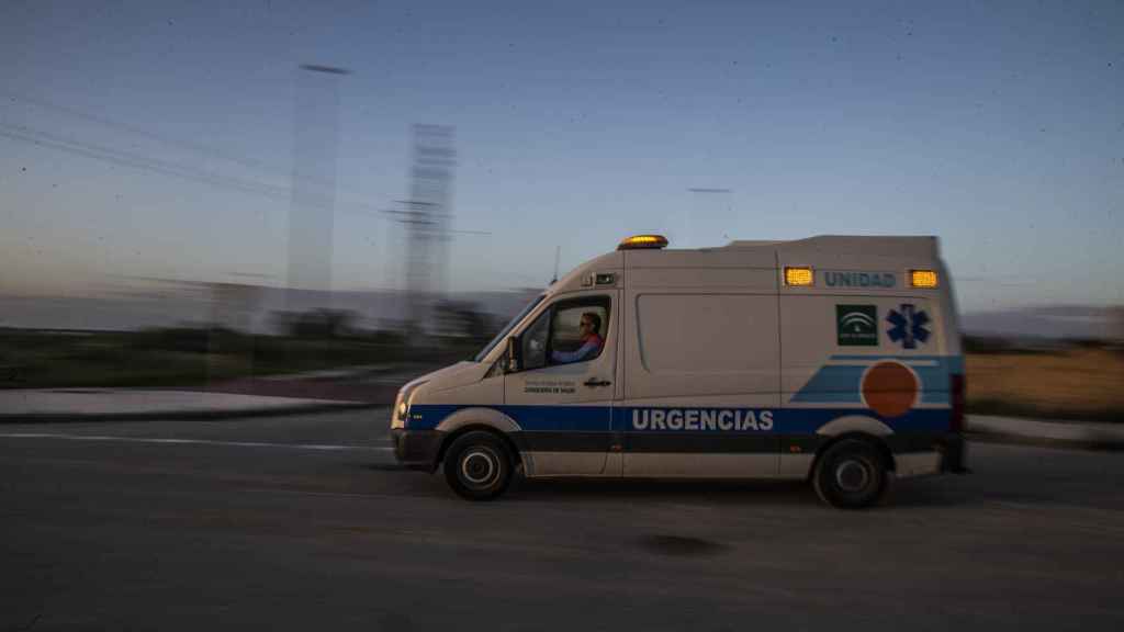 Ambulancia de las Urgencias de Andalucía