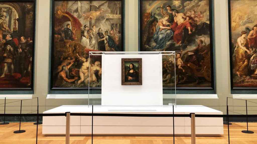 La nueva ubicación de la Mona Lisa es la Galería Médicis.