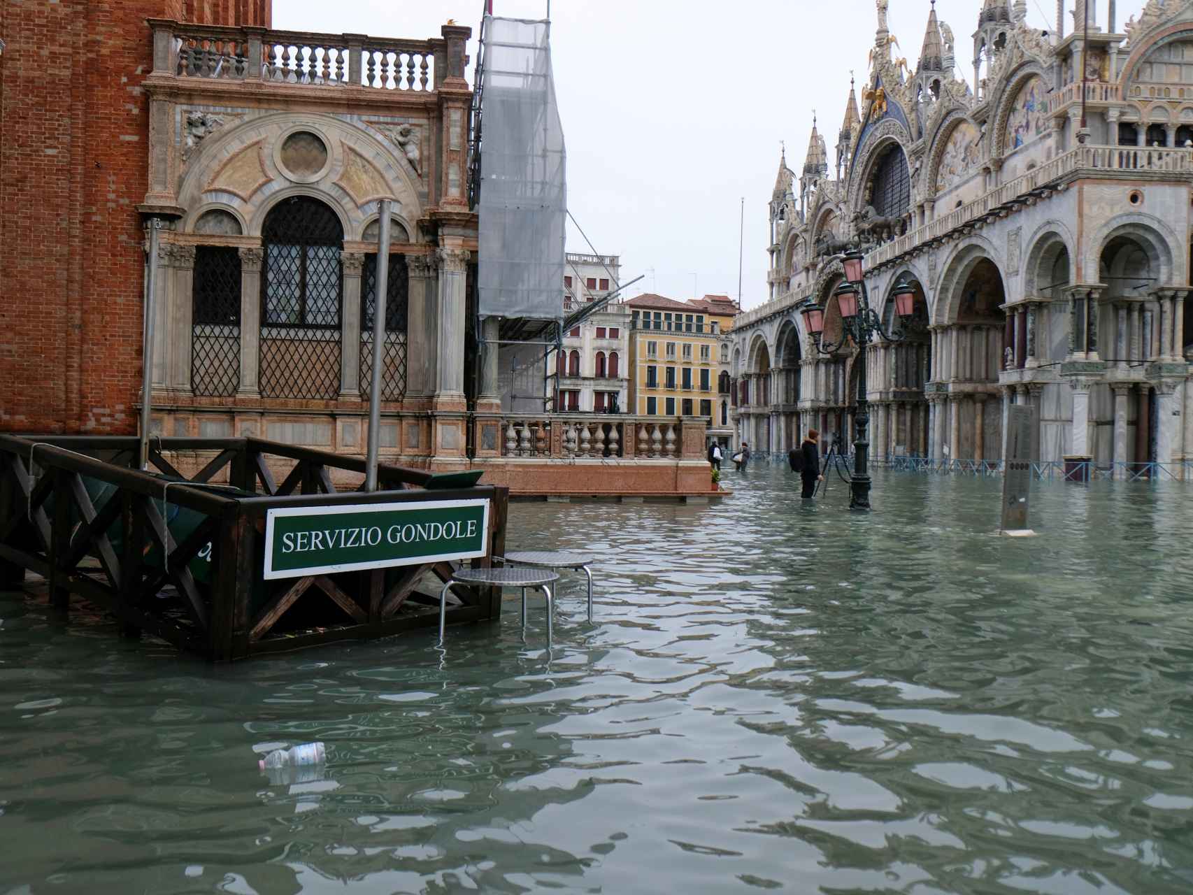 Resultado de imagen de fotos de inundaciones en venecia