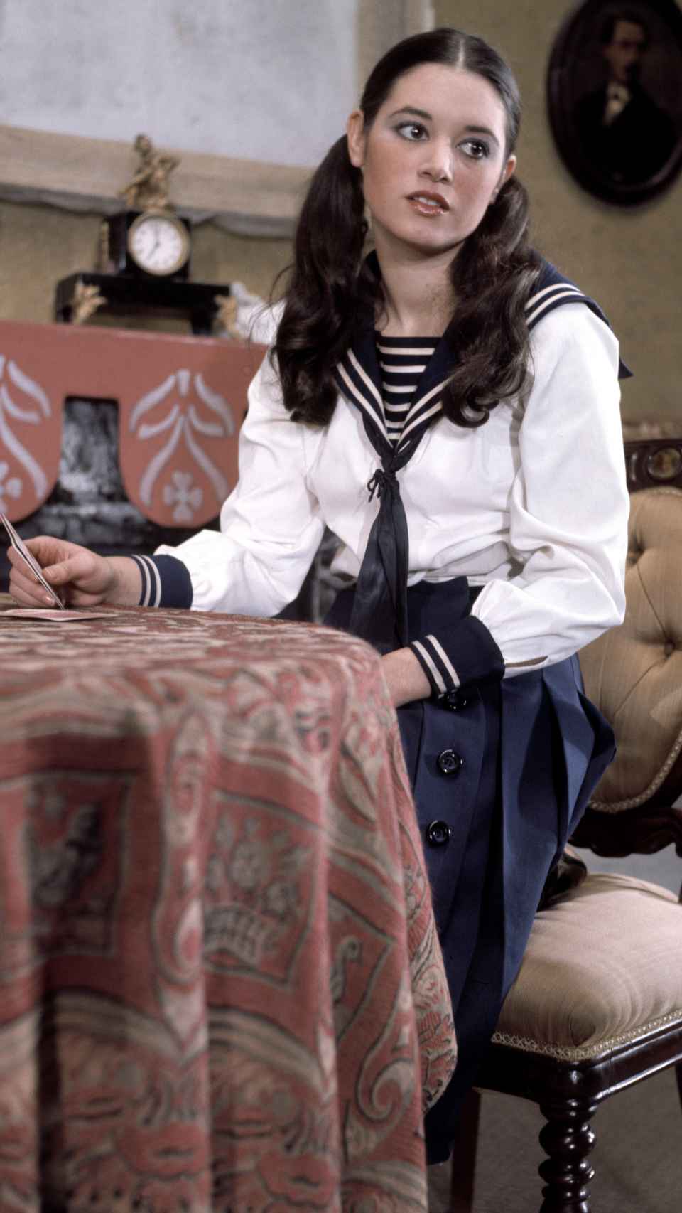 Teresa Rabal durante la representación de 'Gigi' en 1973.